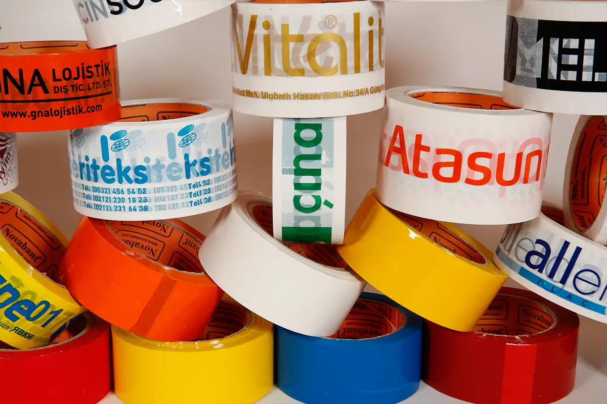 Baskılı Koli Bandı İmalatı